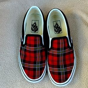 Vans slip ons size 6.5 women's